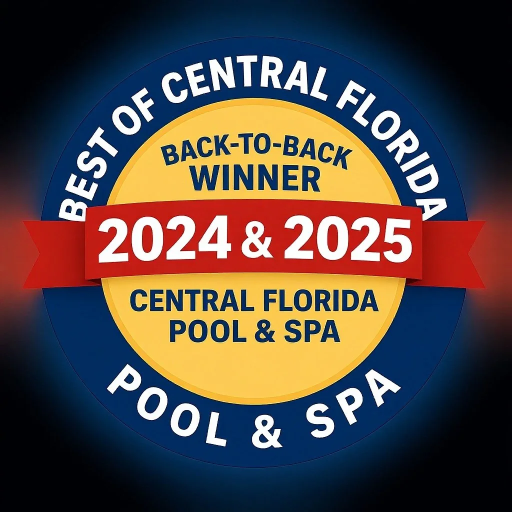 Best Pool Company Award Winner 2024-2025 - Central Florida Pool & Spa